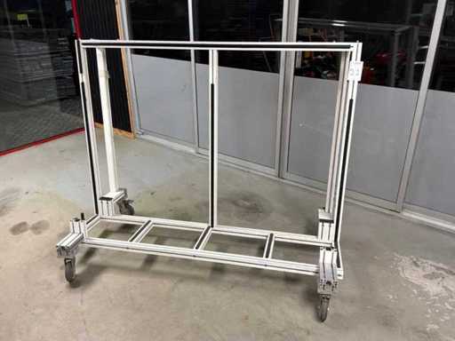 Aluminum sheet metal trolley