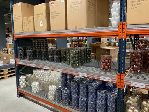 Lotto di palle di Natale in vetro