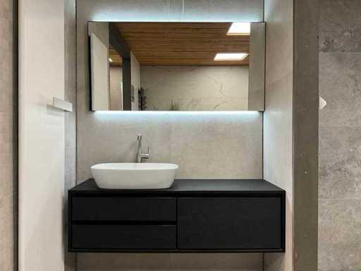 Design bathroom furniture - Bathroom furniture set 140 x 40 cm