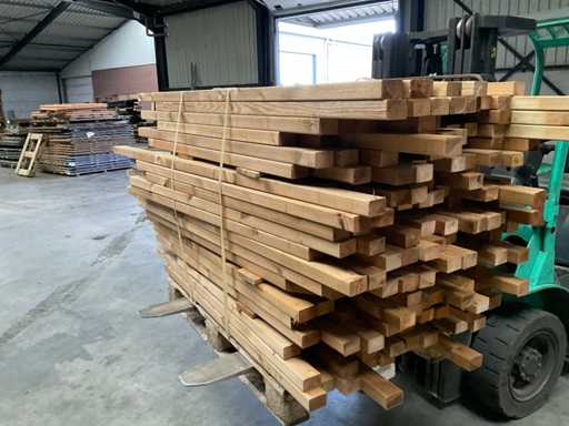 Lot de grinzi de pin 80-180x6,5x4,5 cm