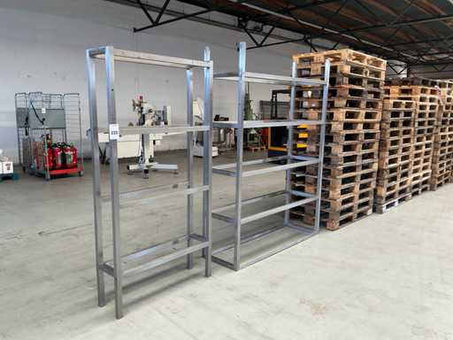 RVS Magazijnrek (2x)