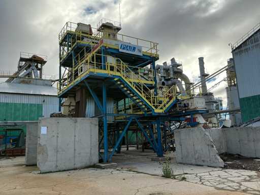 Torre di pulizia PAL per segatura - 2014