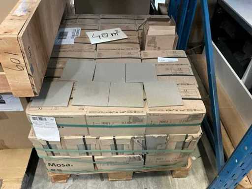 Carreaux de sol Mosa (15x15 cm, 48 m2)
