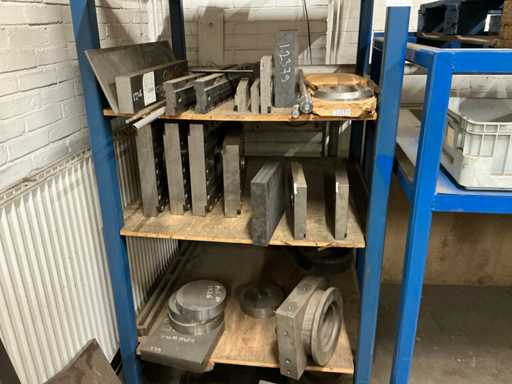 Various machine parts and parts