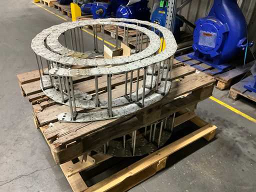 Kabelzug TYPB0950 KR320 LK=4940 Stahl-Kabelschub (2x)