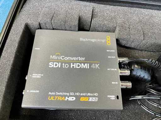 Blackmagicdesign - Wandler: 6G-SDI -> HDMI 4K, im Koffer
