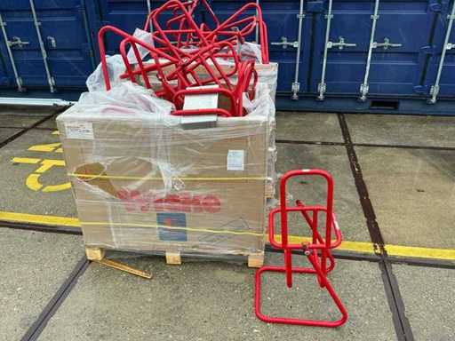 Partij FIMM rol-/vatkarren en transportframes