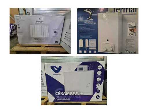 Destocking of heating equipment never used