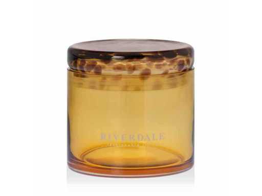 Riverdale Voorraadpot amber 12 cm (4x)