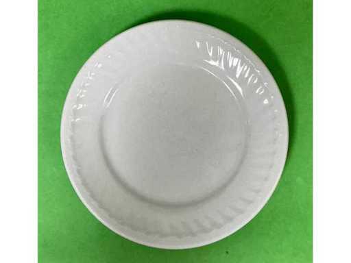 235x weiße gerippte Platten (235x)