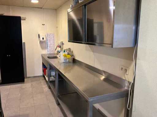 lot tables inox Horeca