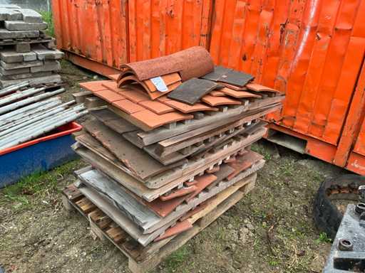 Charge von Dachziegeln