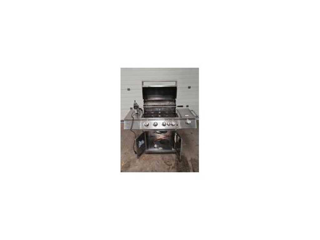 Stainless steel BBQ with (grill-spit)