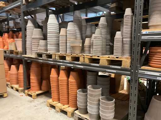 Lot de pots de fleurs