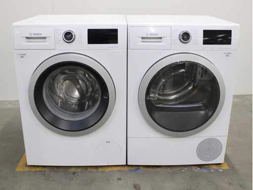 Serie Bosch|6 lavatrice i-Dos EcoSilence Drive & Serie Bosch|6 asciugatrice a condensazione autopuliente