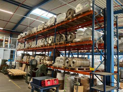 Large batch of rolls of top layer parquet