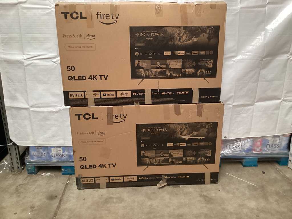 Tcl - Qled - 50 pollici - Televisione (2x)