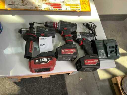 Outils sans fil Metabo (3x)