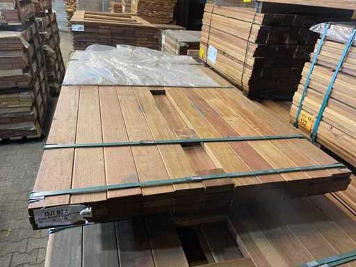 Guyana Ipé – deska strugowana – 1850x90x25mm (32x)