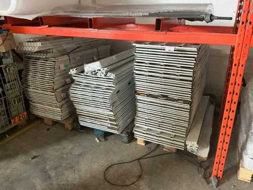 Partij Legborden voor winkelstelling