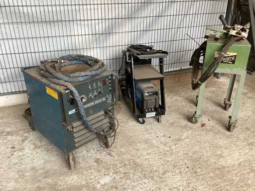 Różne spawalnice (3x)