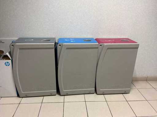 Poubelles (3x)