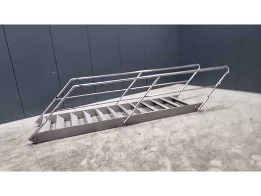 Scala in acciaio inox