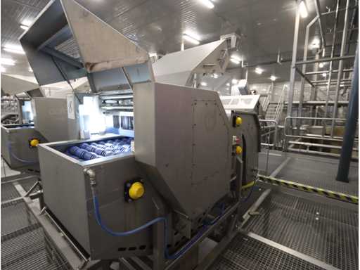 2015 Dofra RVS aardappel segmenteerder