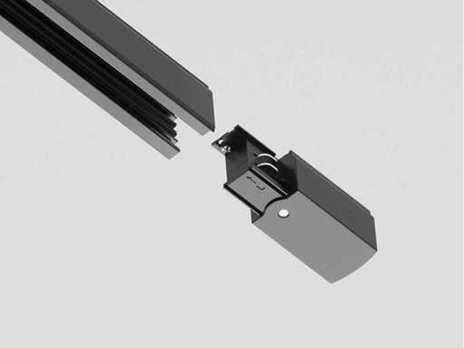 24 x Intec 3-fase Spanningsrail aansluitvoeding rechts