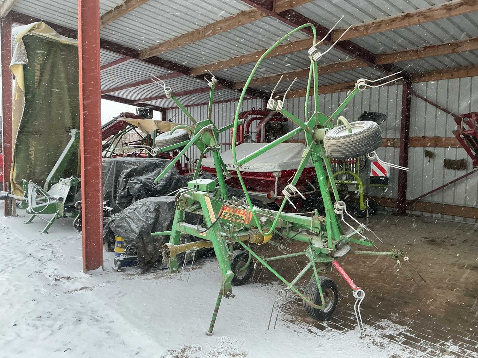 Stoll Z550 hydro Lawn harvester