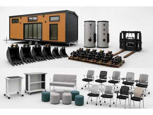 D | Tiny House, Construction Technology, Operating Equipment & Office Furniture