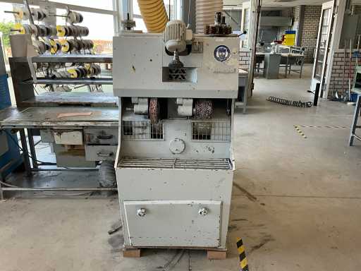 Hardo Ortho Solo 75 Bandschleif- und Poliermaschine mit pneumatischer Ventilausnahme