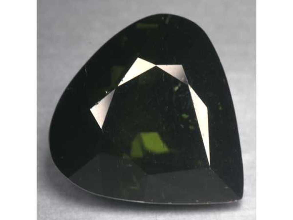 Tourmaline naturelle (verte) 7,75 carats