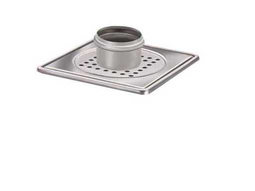 Van den Berg stainless steel lid with welded-on sleeve Ø 75 mm (2x)
