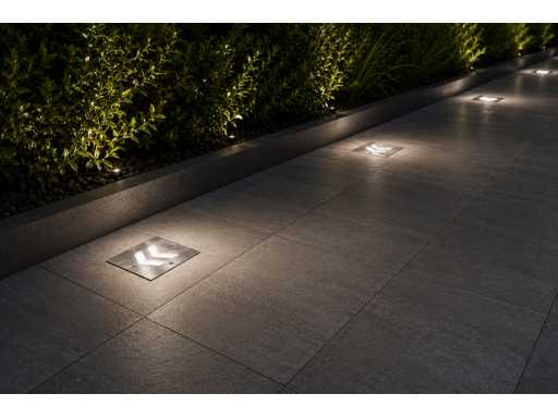 6 x LED Stair Lighting 3W - 6400K Cold White – IP54 – ONIKS