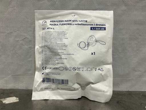 Maschera d'ossigeno con nebulizzatore (200x)