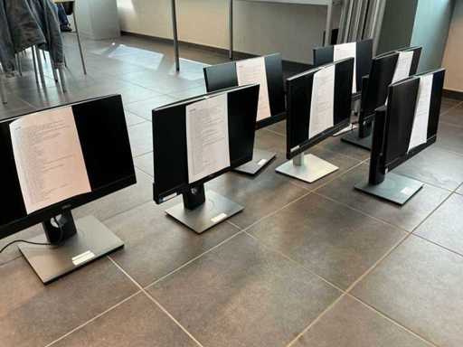 8x Dell All-in-one incl voeten (Data-wipe!)