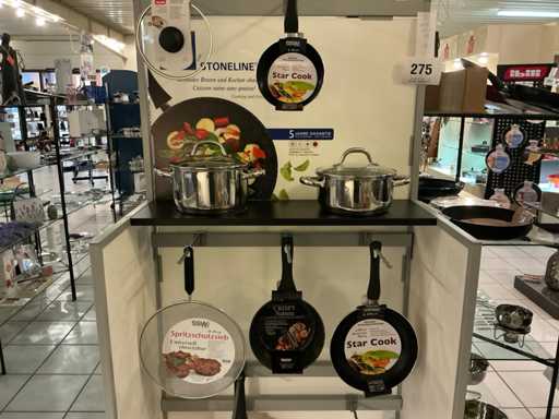 Ssw/Gsw Kookpotten en braadpannen (6x)