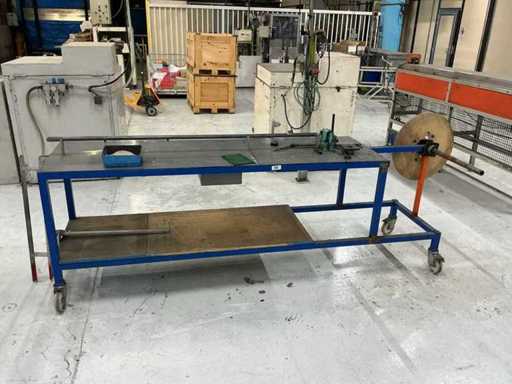 Straßenbahn mit Abwickler