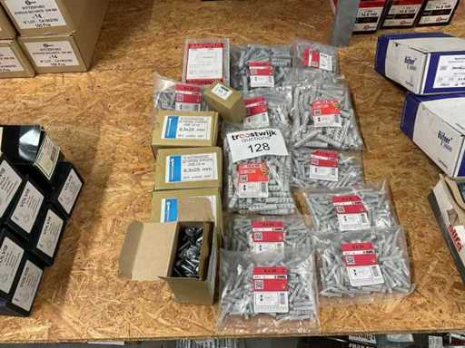 Viti e tappi in lamiera