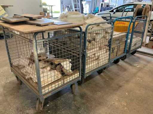 Carrello di stoccaggio EUROKRAFT (4x)