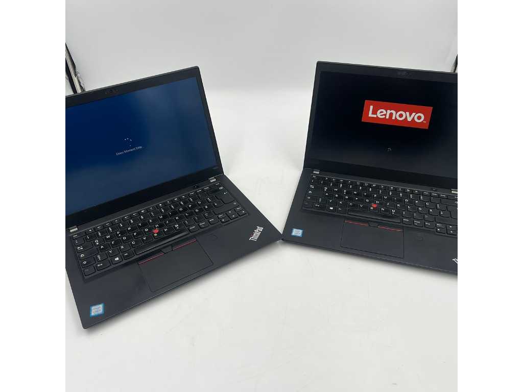 2x Ordinateur portable Lenovo ThinkPad T480s (Intel i5, 8 Go de RAM, SSD 256 Go, QWERTZ) incl. Windows 10 Professionnel