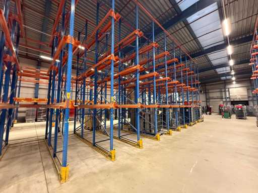 Stau – Drive-in-Rack mit 60 Palettenplätzen