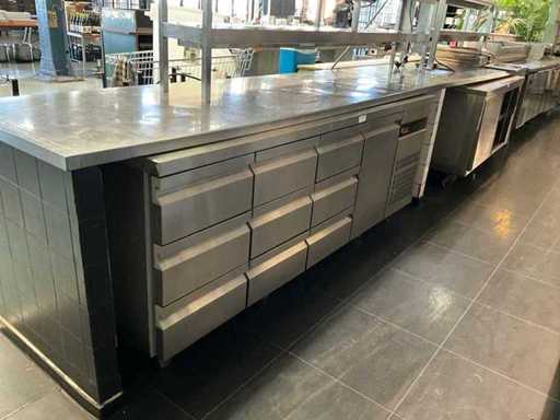 INOMAK PNRP3339 Refrigerated Workbench