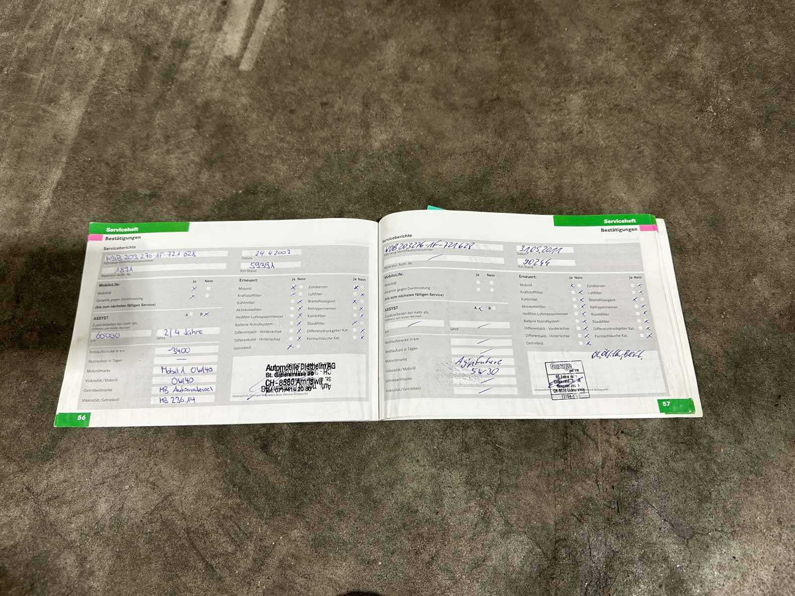 Mercedes-Benz C55 Combi AMG 5.4 V8 367pk 2005 C-klasse, JSZ-04-G Youngtimer