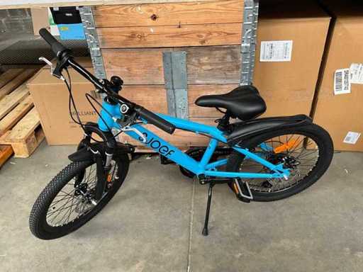 Sjoef Climb VTT pour enfants bleu 20 pouces