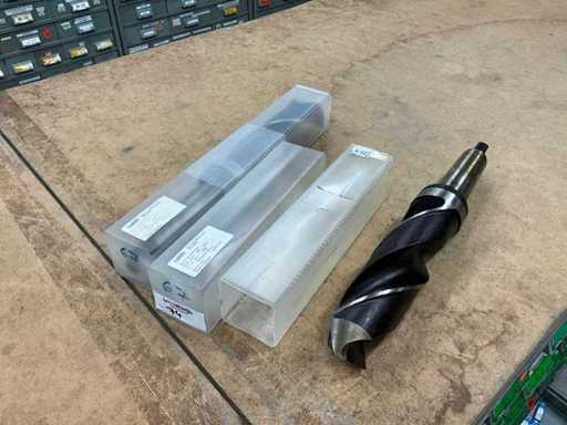 DIN 345 Type N HSS Twist Drill with Morse Taper 66.00 mm (2x)
