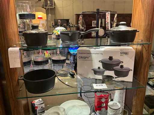 7-piece cooking pot set SSW