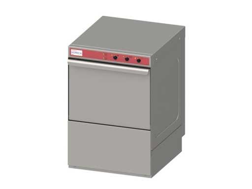 Horeca-apparatuur - Professionele vaatwasser met mandafvoerpomp, 500x500mm - Vaatwasser