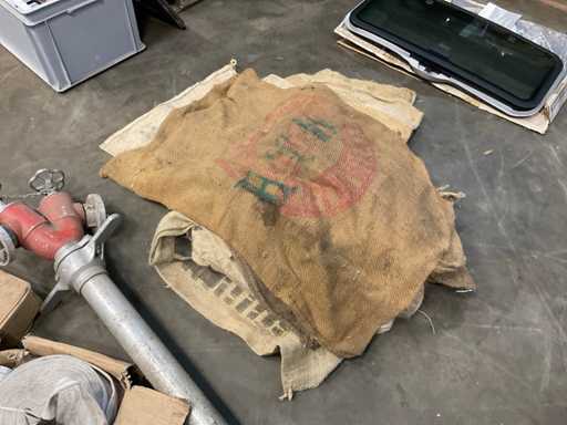 Varie borse di juta (25x)